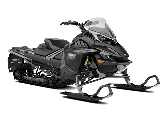 Vue latérale de la motoneige Lynx XTerrain RE 2027.