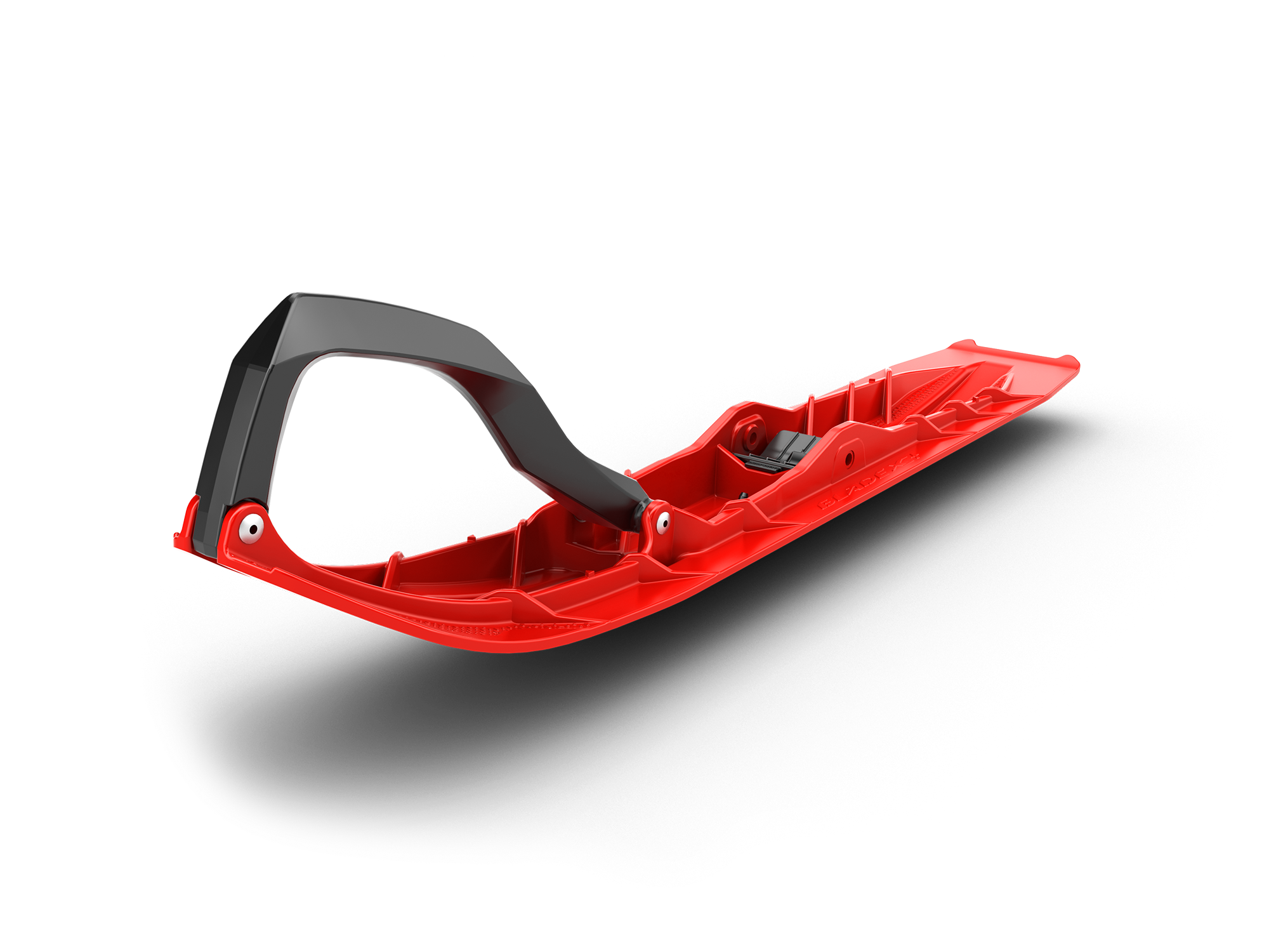 Ski blade of the Lynx Rave snowmobile