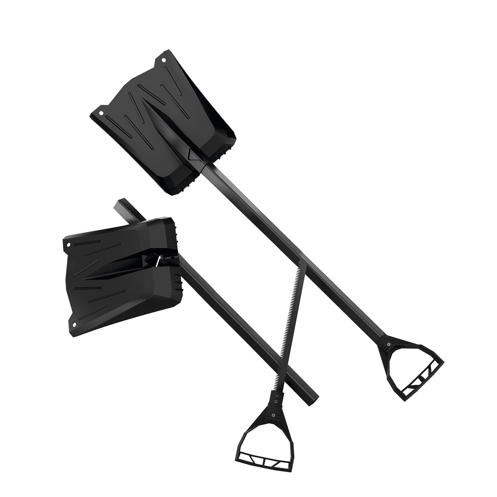 Spade med såghandtag