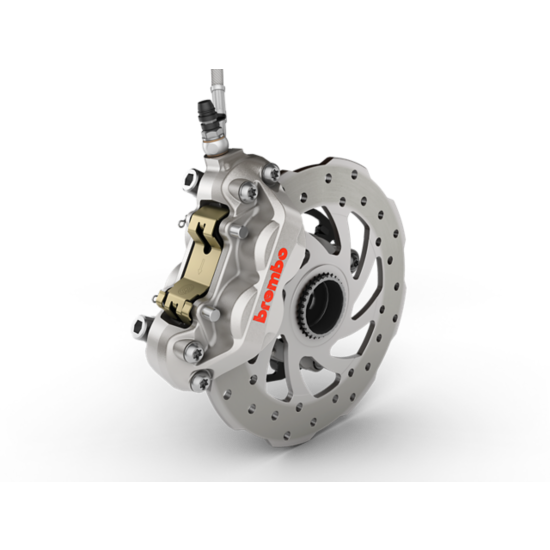 Lynx Rave snowmobile 4-piston brake