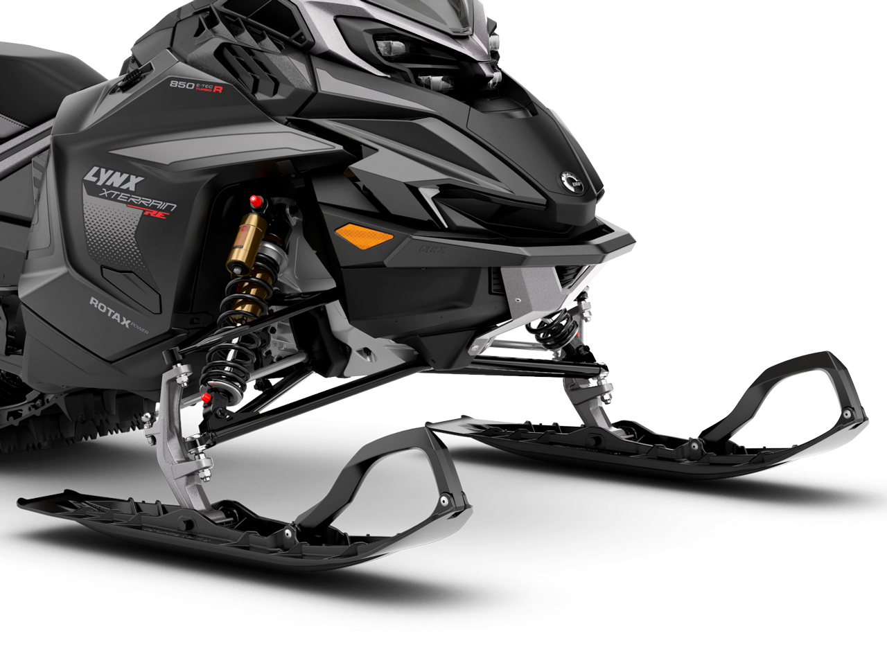 Lynx Xterrain RE snowmobile Blade XC+ Skis