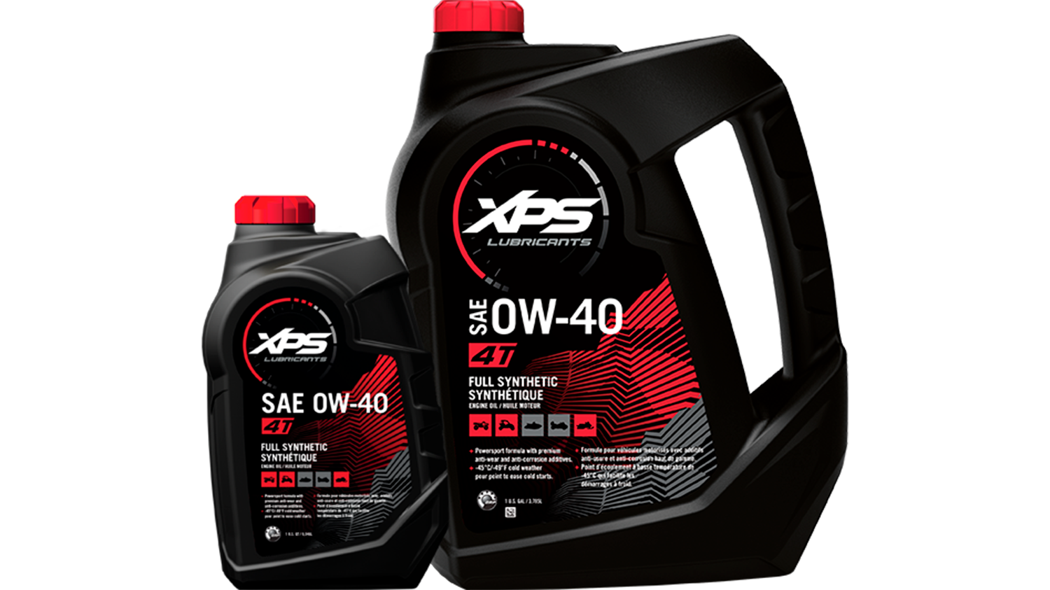 XPS 4T 0W-40 Synthetic Engine Oil for snowmobiles