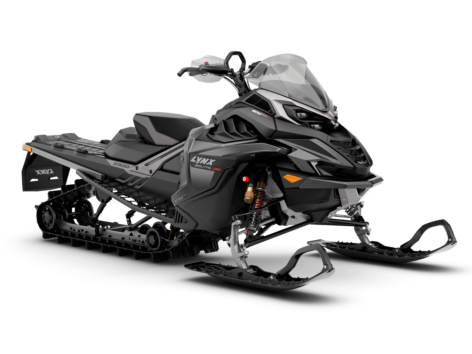 2026 Lynx Brutal RE 400 mm 900 ACE Turbo R musta moottorikelkka