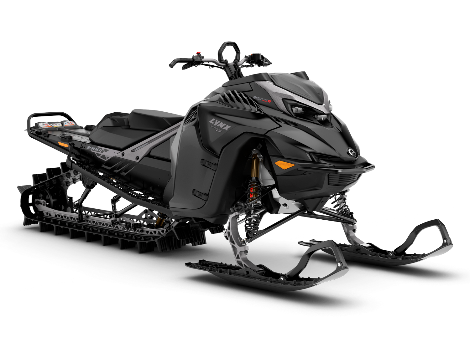 Lynx Shredder DS 850 E-TEC musta moottorikelkka