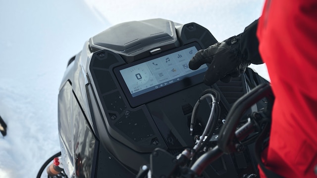 10.25" Color Touchscreen Display on the Lynx Shredder