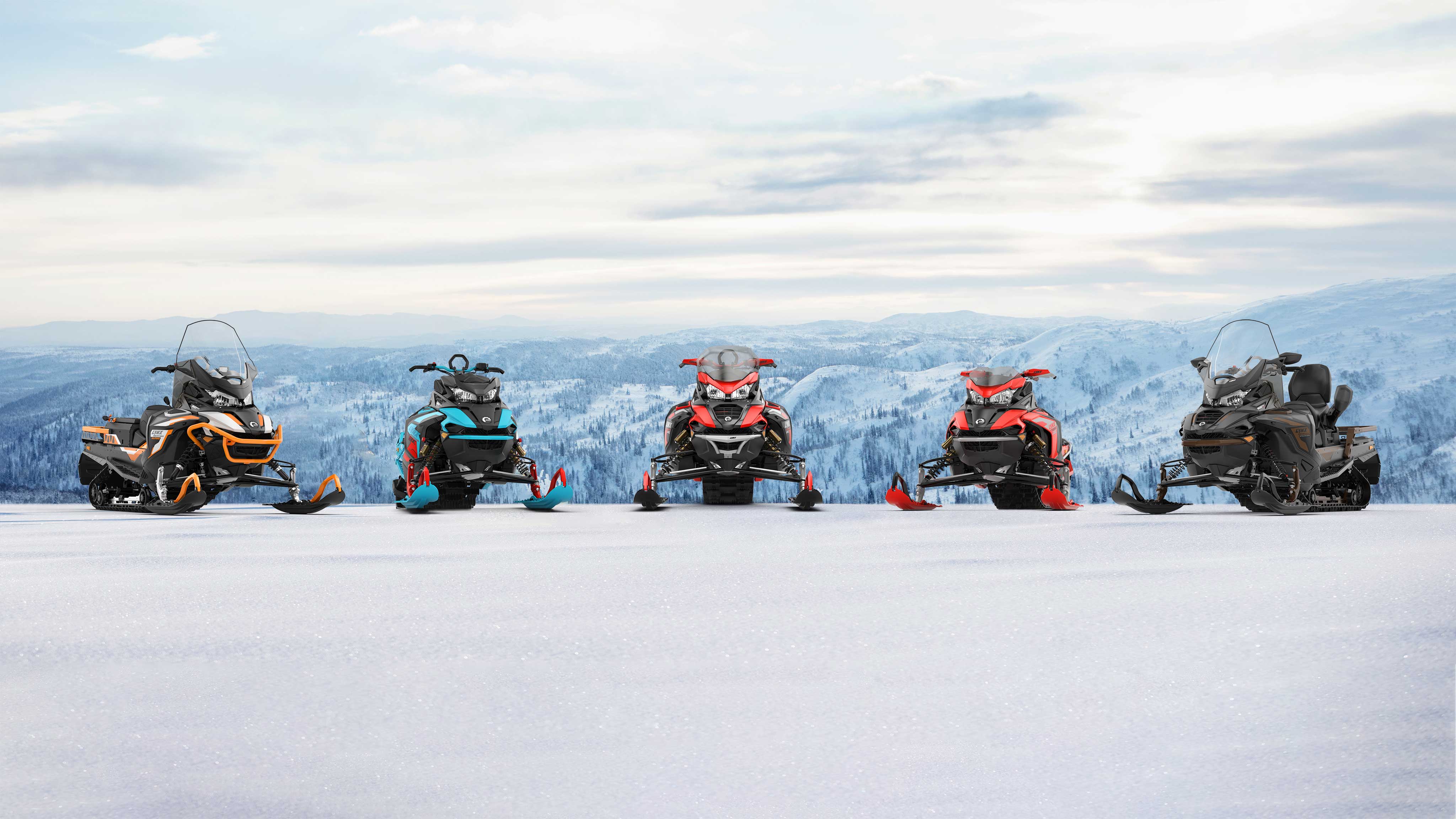 Lynx Snowmobiles 2022 models by BRP