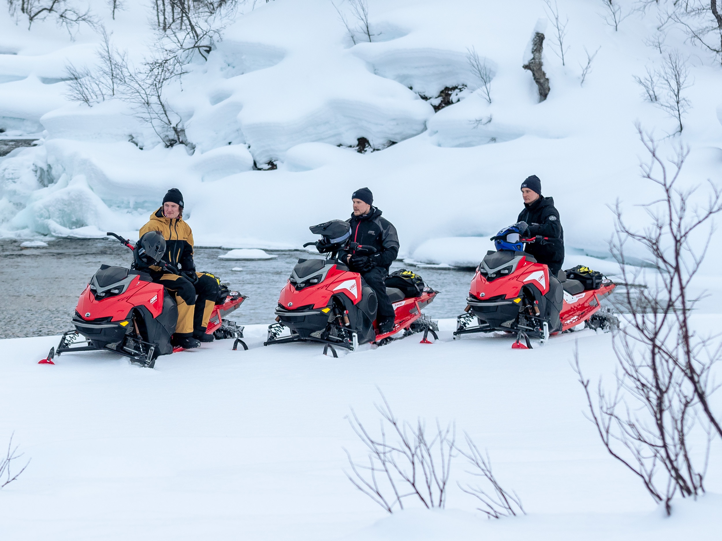 MÅ23 Lynx-dypsnøscootere