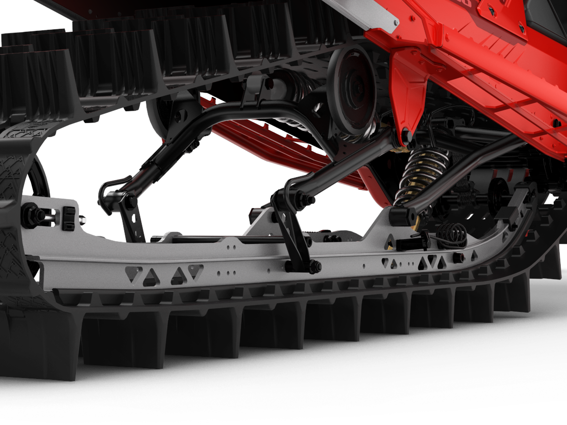Lynx Shredder moottorikelkan PPS² DS+ takajousitus