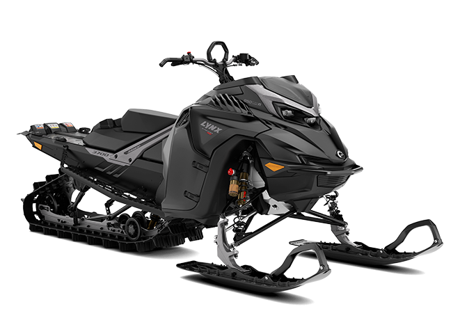 Lynx Shredder RE 850 E-TEC Turbo R svart snøscooter