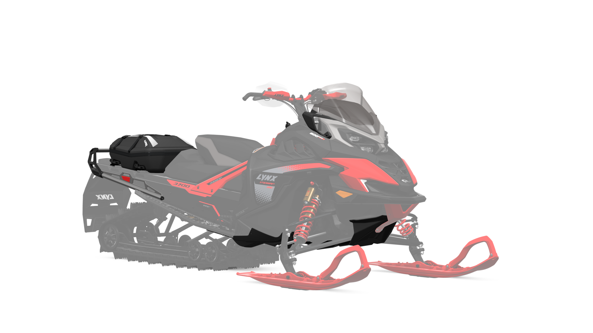 2026 Lynx Xterrain RE 850 E-TEC viper red snöskoter