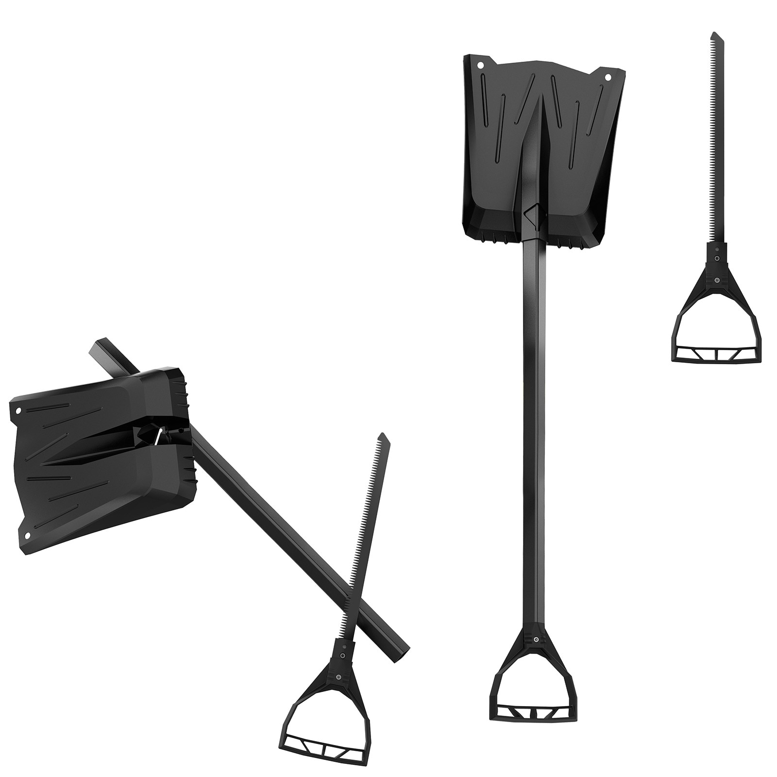 Lynx shovel with saw