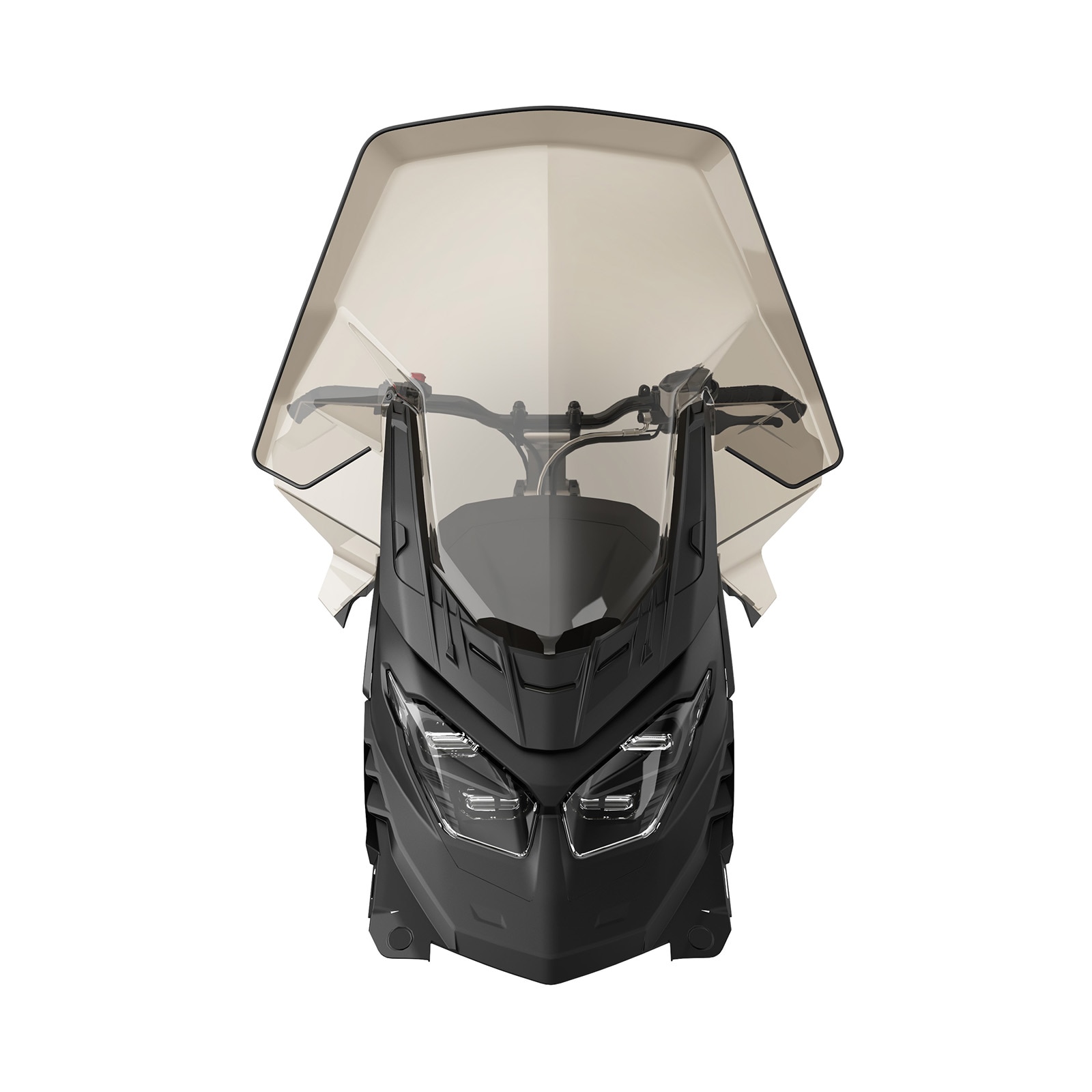 Pare-brise ultra-haut de motoneige