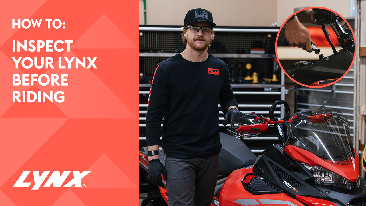 Snowmobile inspection checklist