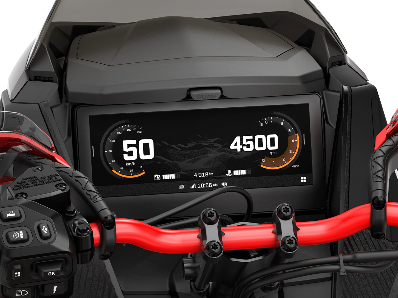 Lynx Rave RE snøscooter toppvisning